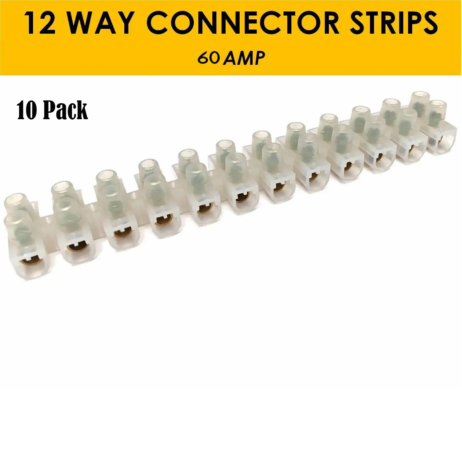 Conectores Eléctricos Bloque de Alambre Abrazadera Terminal Cable 240V Reutilizable 12 Vías Reino Unido - Imagen 10 de 12