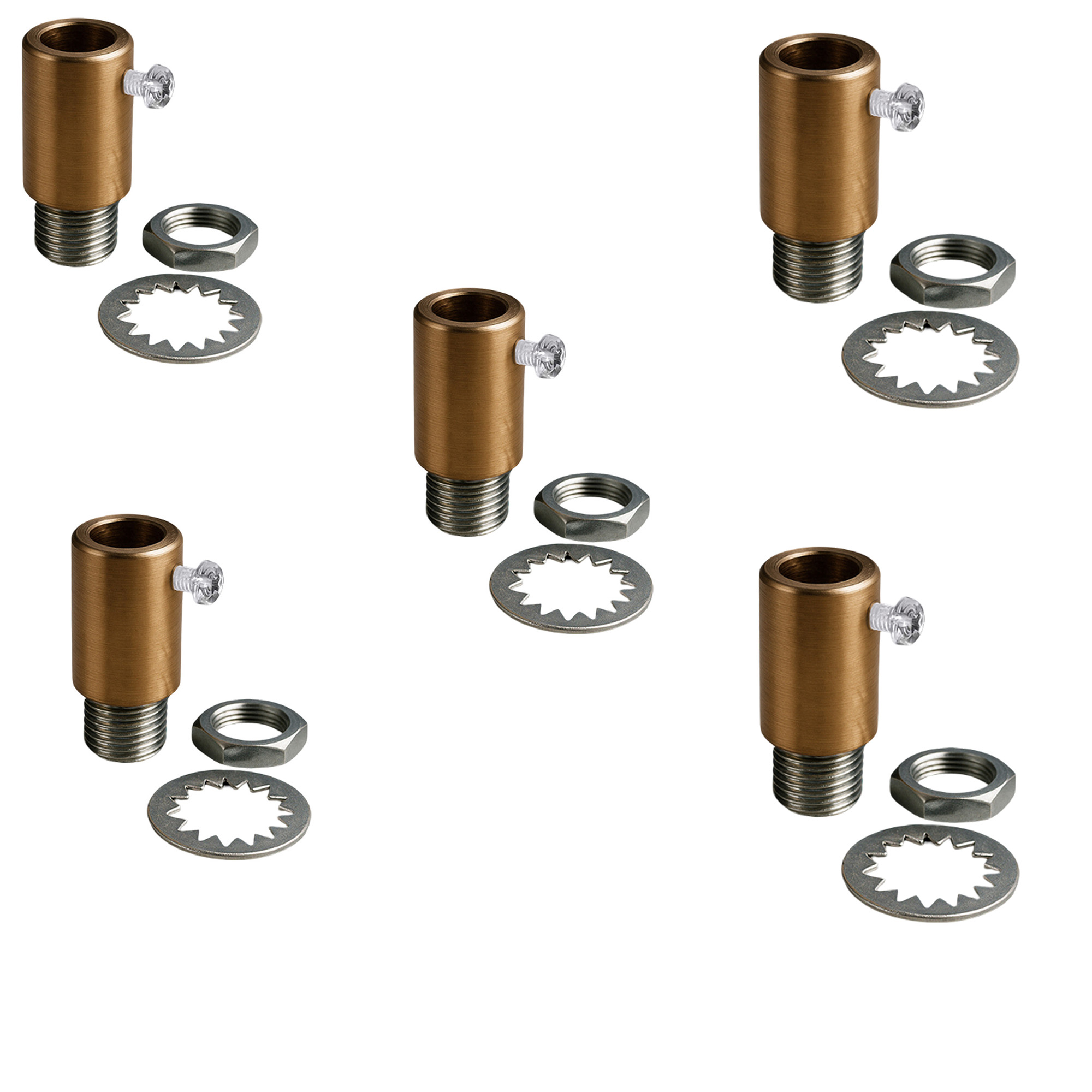 5x Empuñadura de cable Tubo de metal Tapa de plástico y armario Colgante Alivio de tensión Agujero de 10 mm - Imagen 15 de 23