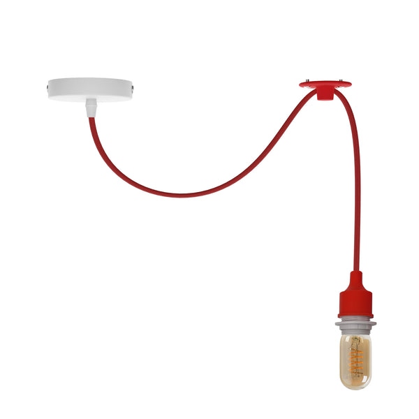 Industrial Spider Light Fittings Ceiling 2m Adjustable Pendant Lamp Chandelier - Picture 7 of 18
