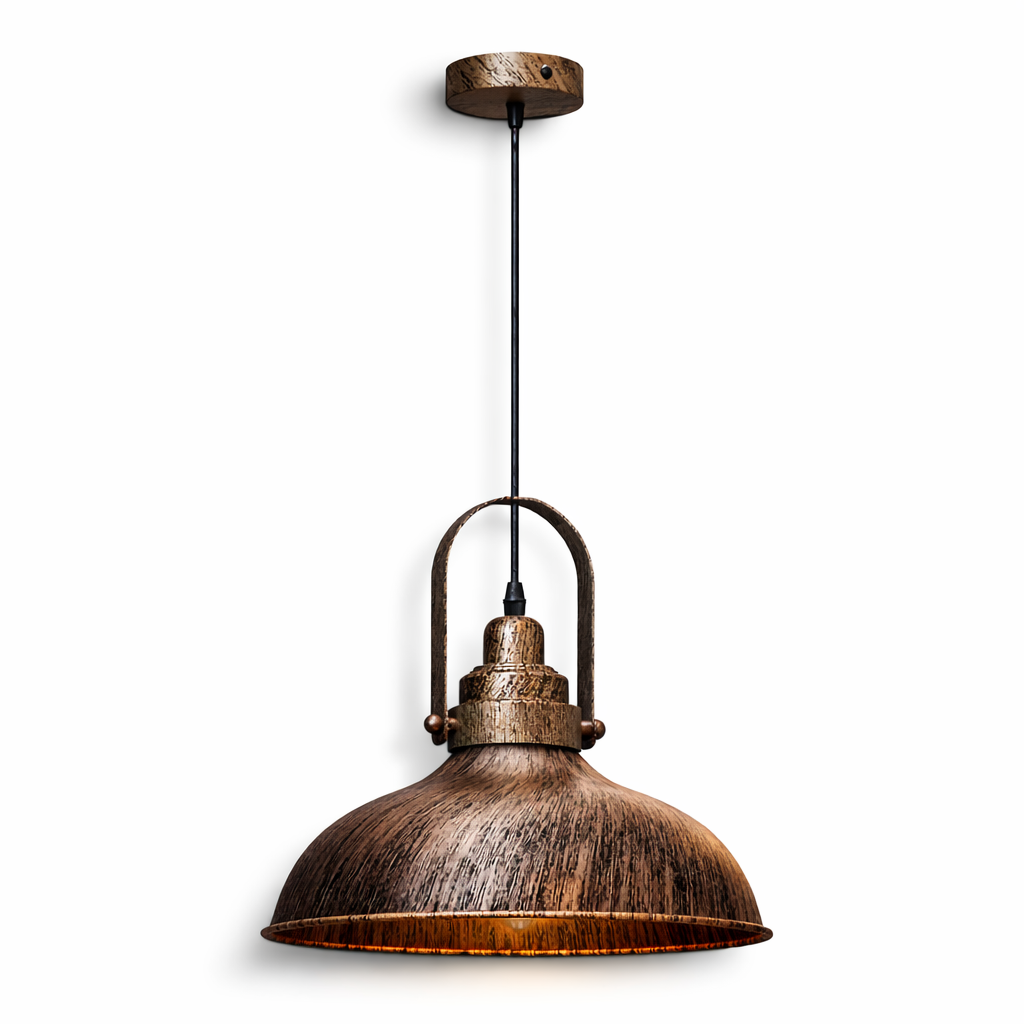 Vintage Industrial Metal Ceiling Pendant Shade Modern Hanging Retro Lamp E27