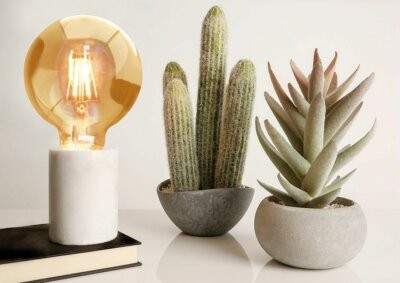 как выглядит Vintage LED Bulb 4W/8W G95 Globe  Edison D cor E26 Screw 1/3/5 Pack фото