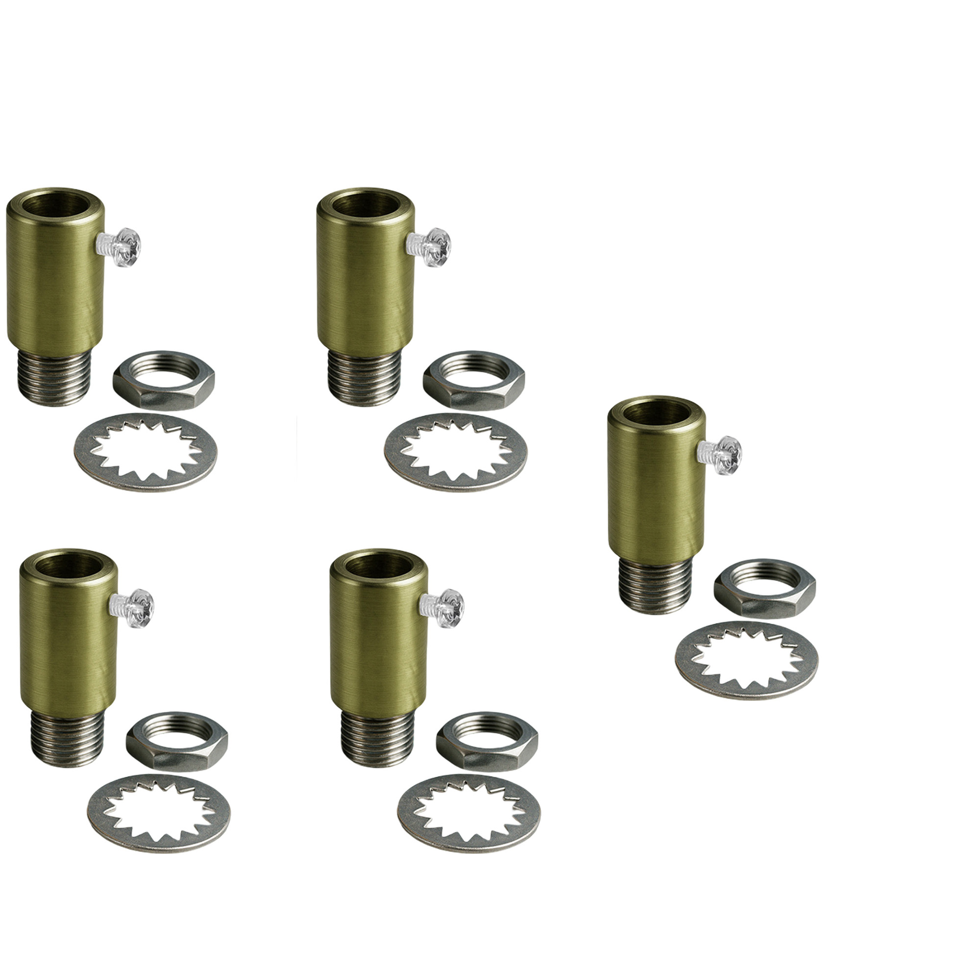 5x Empuñadura de cable Tubo de metal Tapa de plástico y armario Colgante Alivio de tensión Agujero de 10 mm - Imagen 18 de 23