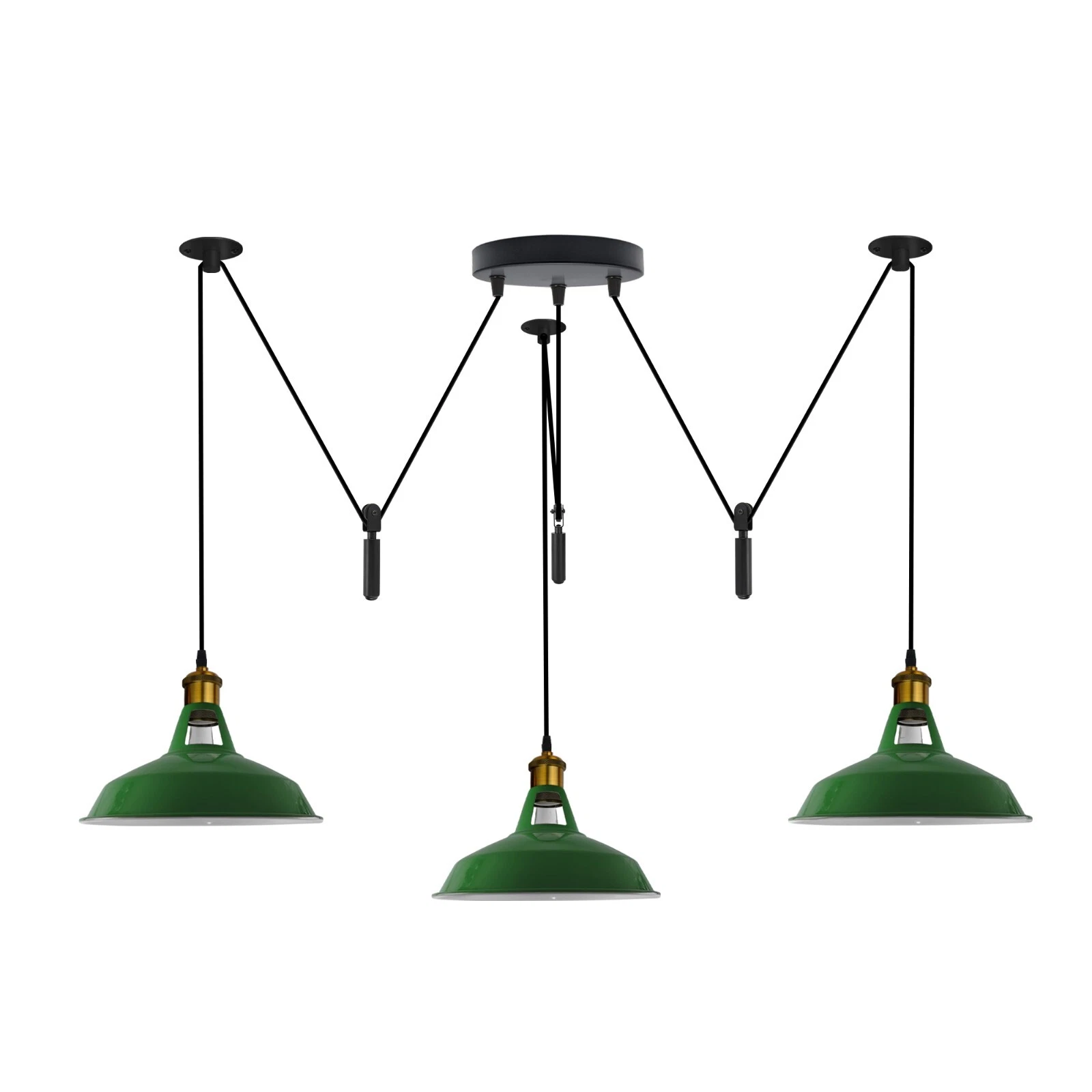 Vintage Industrial Metal Ceiling Pendant Shade Modern Hanging Retro Lamp E27