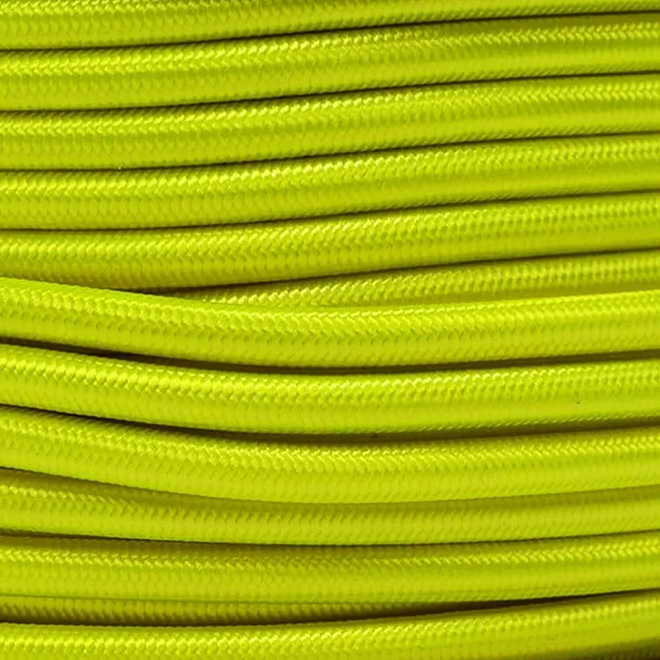 Round 3 Core 3 AMP Braided Fabric Cable Lighting Lamp Flex Vintage Fabric Cable - Afbeelding 31 van 32