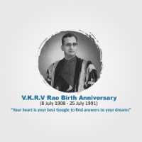 V.k.r.v. Rao Birthday Anniversary