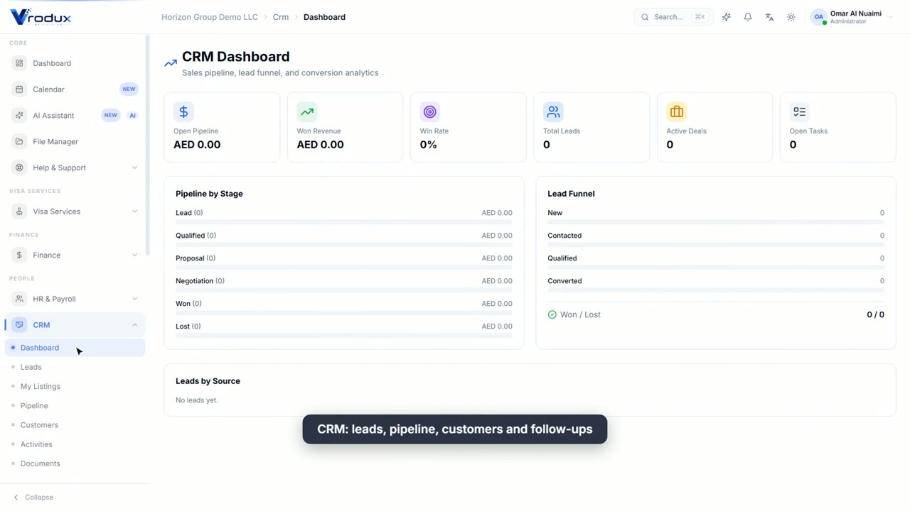 CRM demo thumbnail