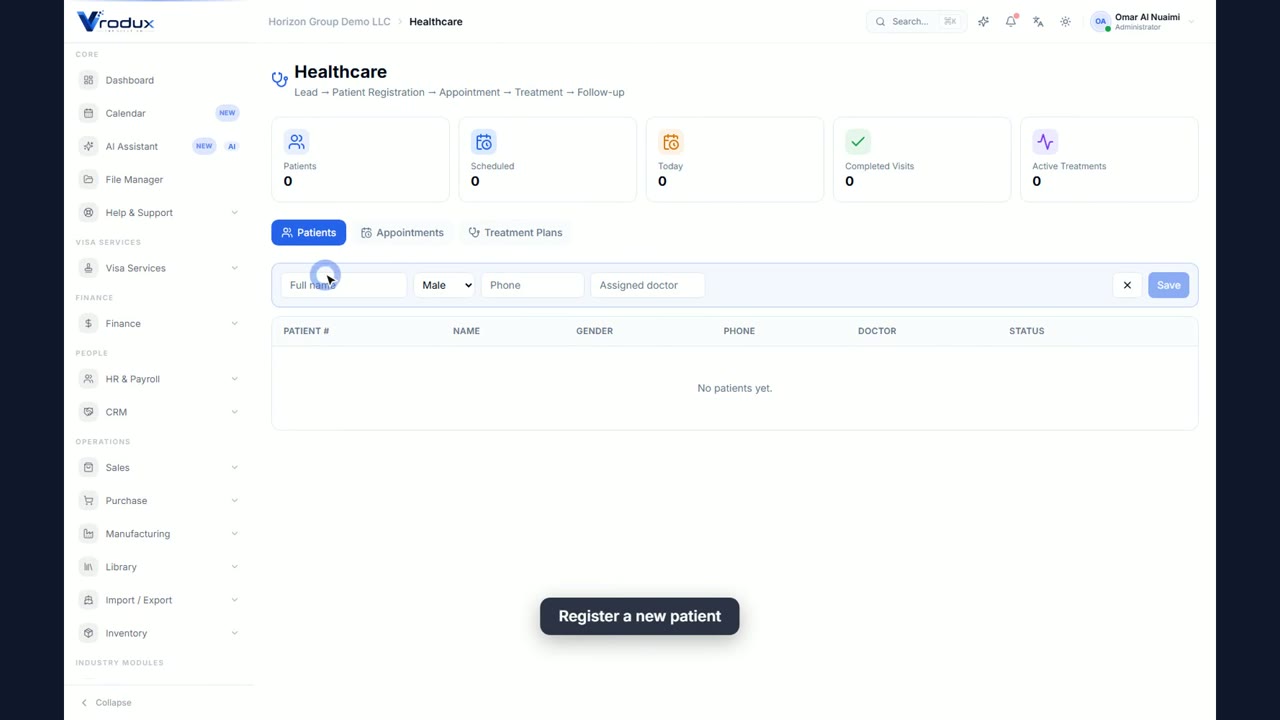 Healthcare demo thumbnail