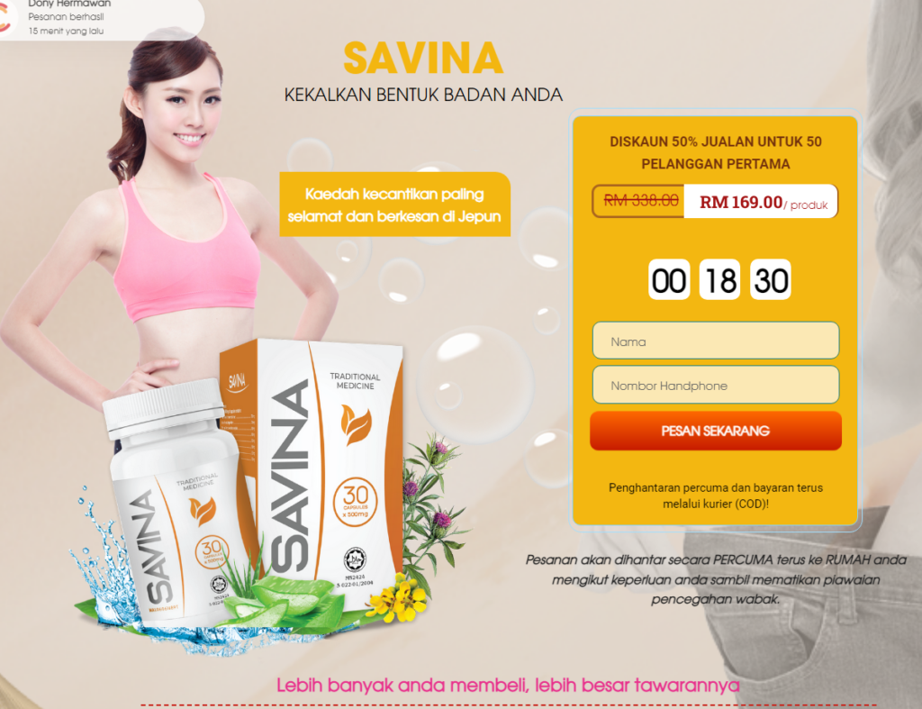 Savina Asli dan Palsu (ID) - Harga Savina Obat di Apotik, Manfaat dan Beli!