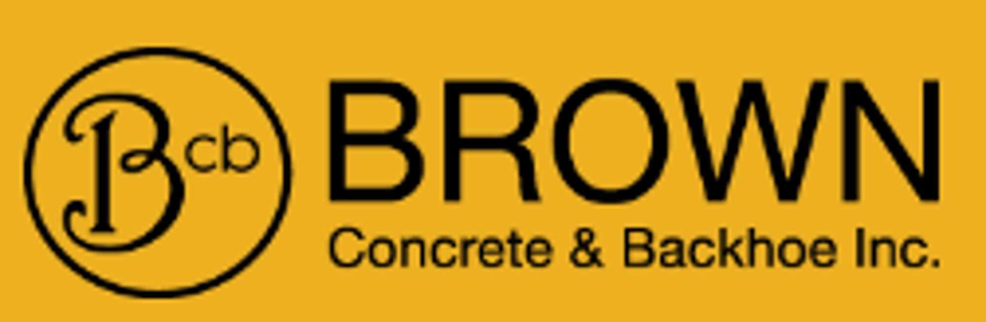 brownconcreteandbackhoeinc Profile Picture