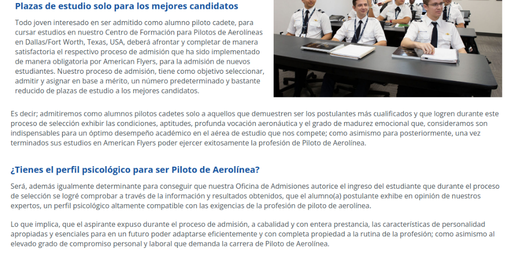 Programa Para Ser Piloto Comercial - Infogram