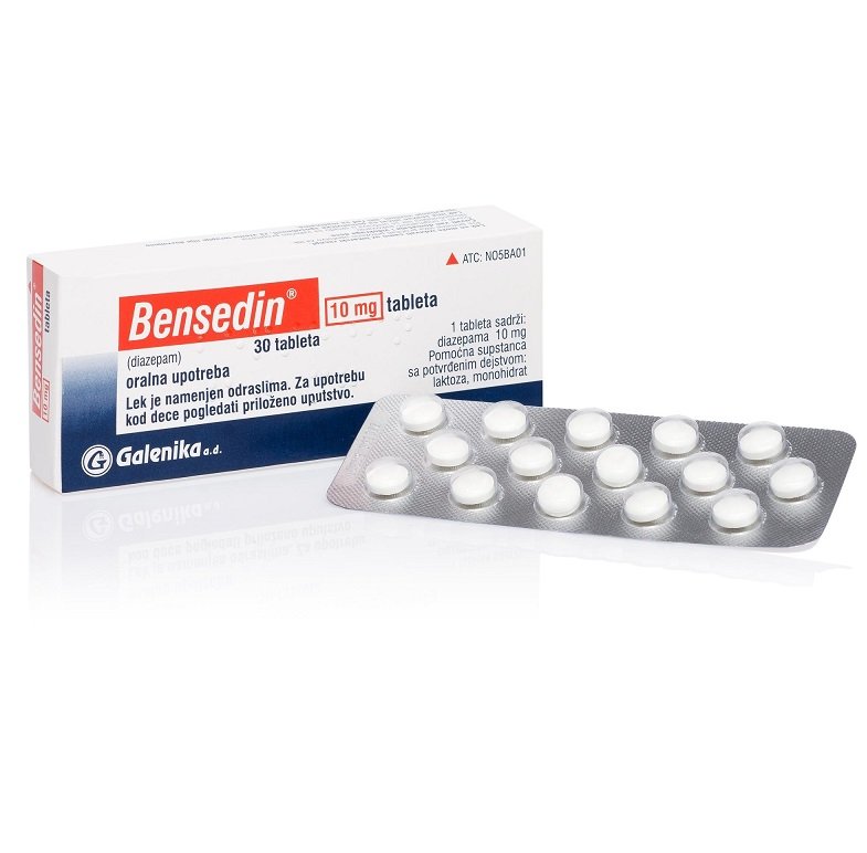 Buy Online Bensedin 10 Mg (Diazepam) Tablets ~ My Med Shop