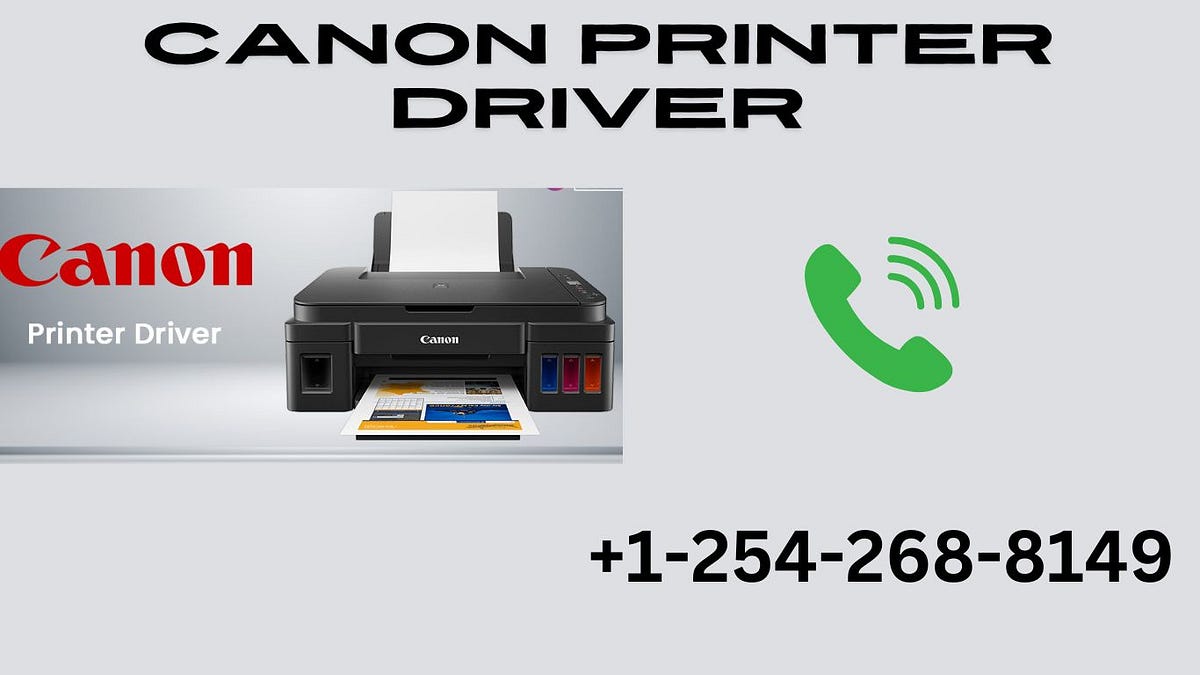 How to install a Canon printer driver on a laptop | Canon Printer Drivers | by Josephstalin | Nov, 2024 | Medium