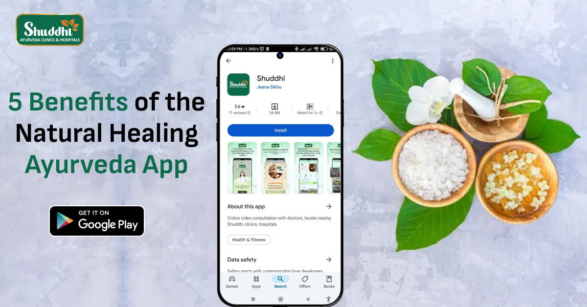 5 Benefits of the Natural Healing Ayurveda App