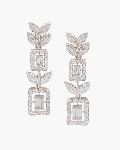 Diamond Earrings for Women | Buy Diamond Earrings At Best Price in Kolkata