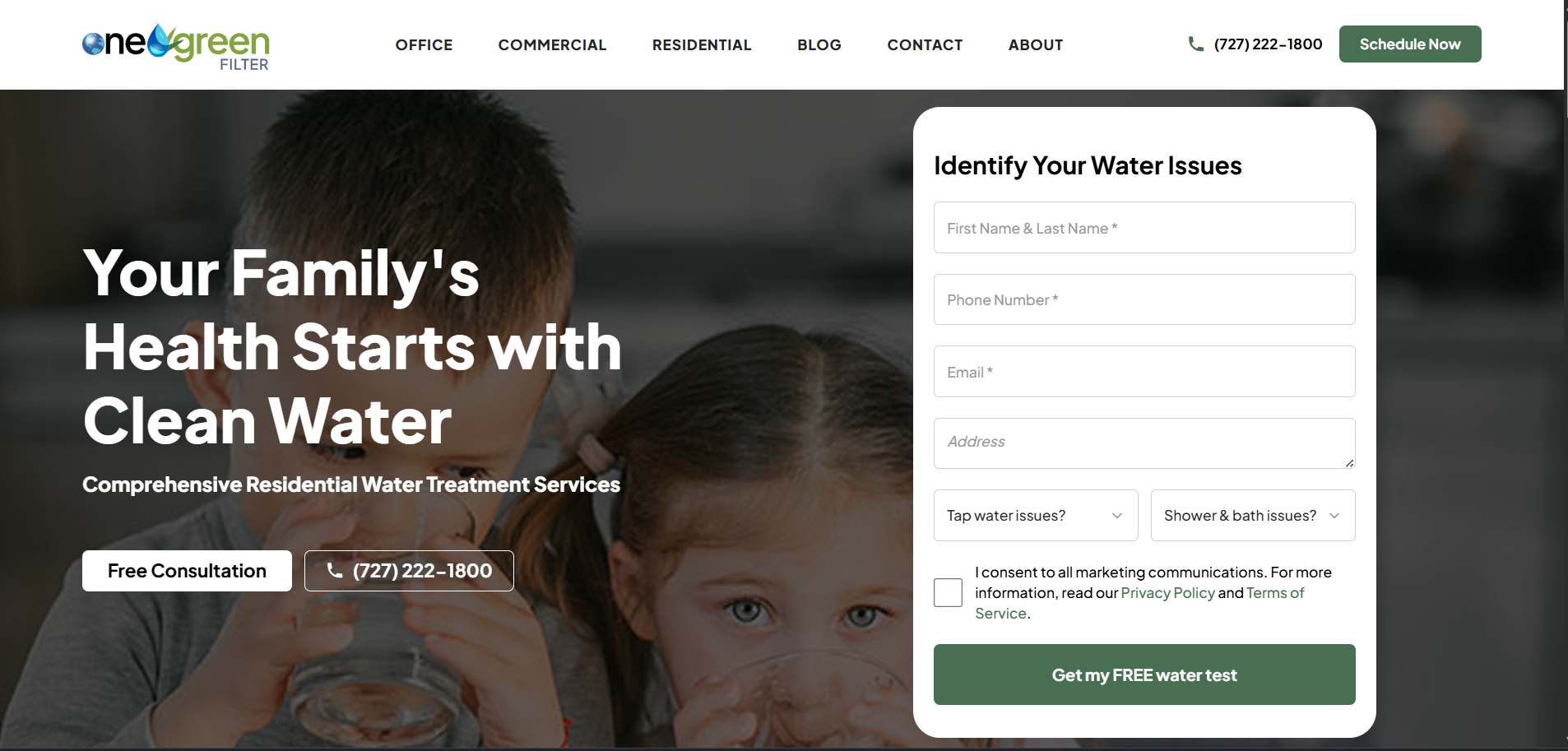 One Green Filter - Sustainable Water Solutions