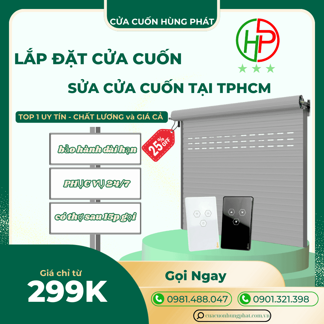 Sửa Cửa Cuốn 24H Giá Rẻ Dịch Vụ Uy Tín Số1️⃣Tại TPHCM&Hà Nội