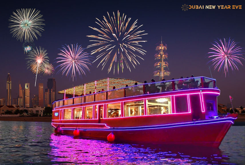 New Year Dhow Cruise Dubai Creek with Dinner 2025/2026
