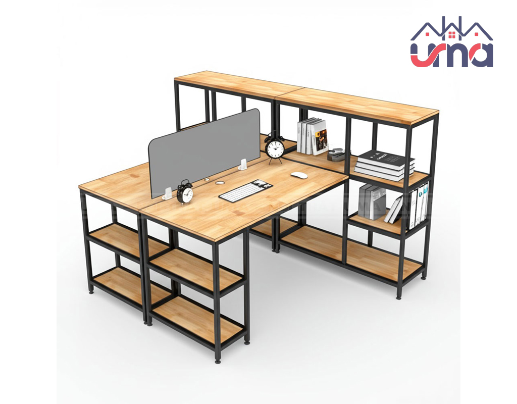 Cụm Bàn 2 Người Làm Việc Đa Năng CB2N009 - Nội Thất UMA