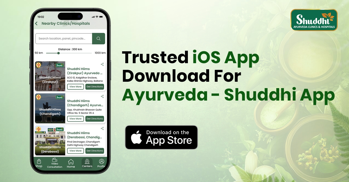 Trusted iOS App Download for Ayurveda – Shuddhi App