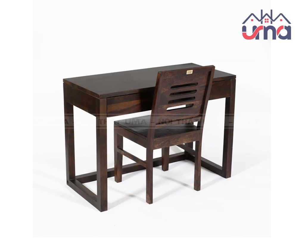 Bàn Ghế Học Sinh Gỗ Cao Cấp BGHS008 - Nội Thất UMA