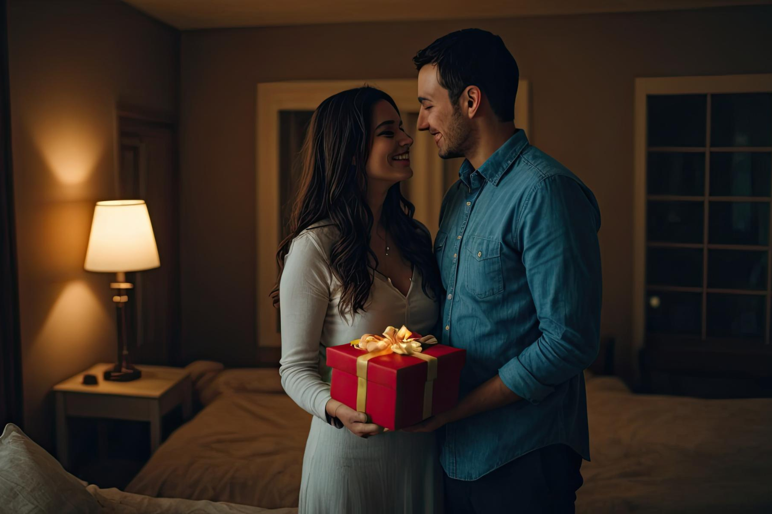 Create an Unforgettable Wedding Night: Thoughtful First Night Gift Ideas for Wife - Blue vibes