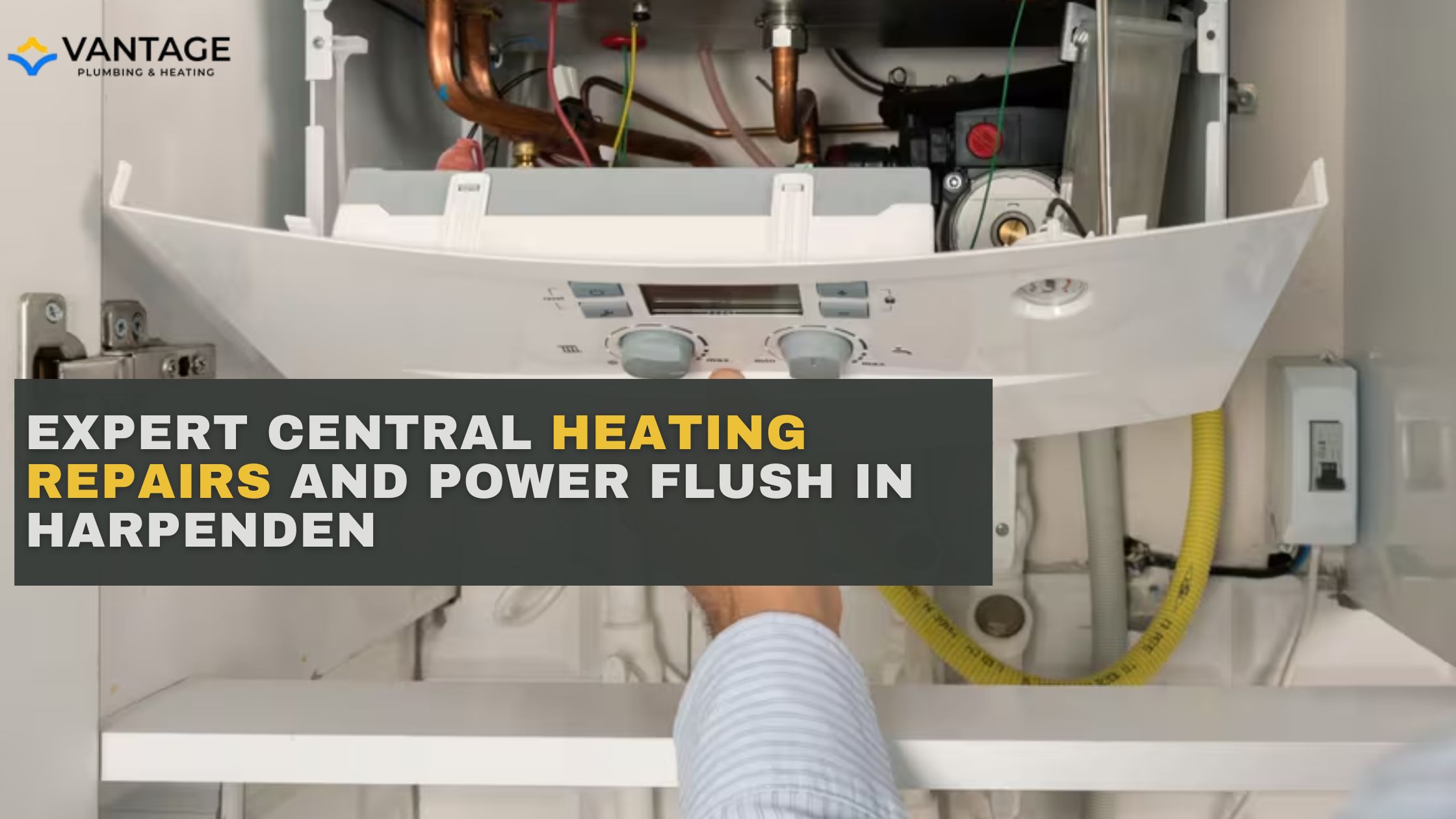 Central Heating Power Flush Services & Repairs In Harpenden