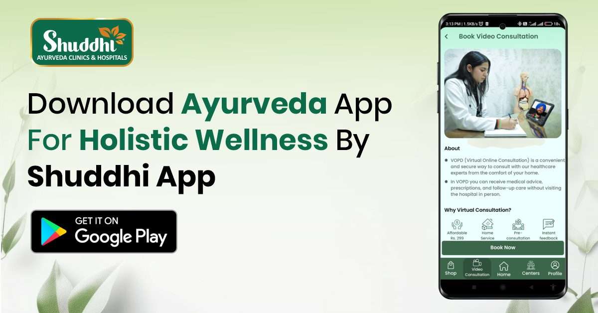Download Ayurveda App for Holistic Wellness by Shuddhi App