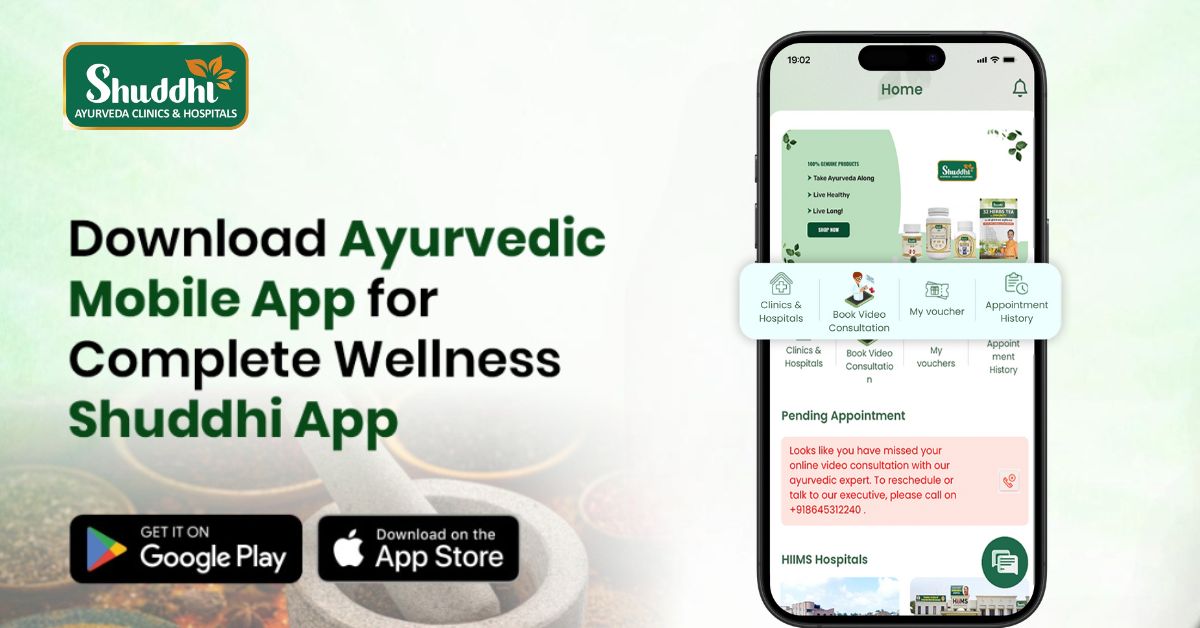 Download Ayurvedic Mobile App for Complete Wellness – Shuddhi App
