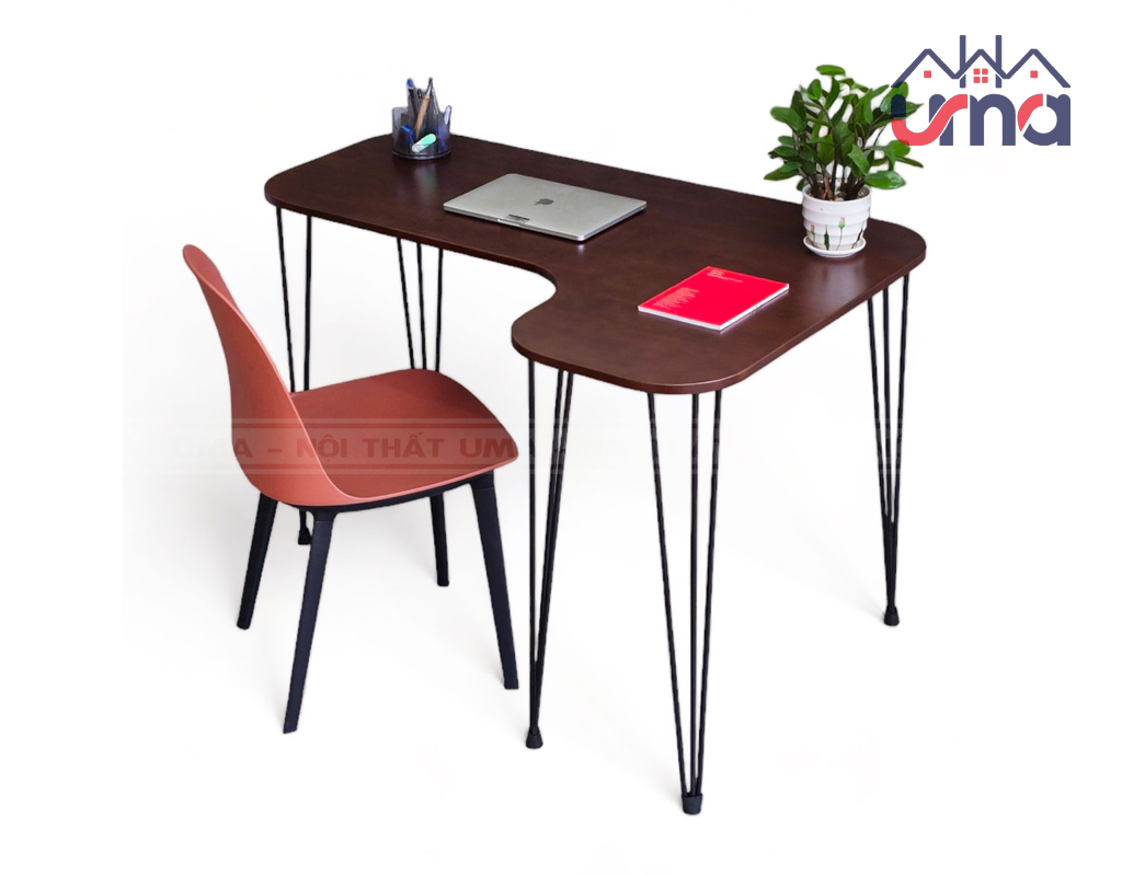 Combo Bộ Bàn Ghế Làm Việc Chữ L Sang Trọng BGLV005 UMA