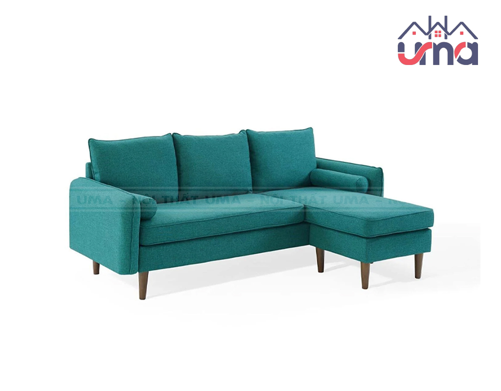 Sofa Phòng Khách Chữ L Bọc Vải Hiện Đại SFPK006 - UMA