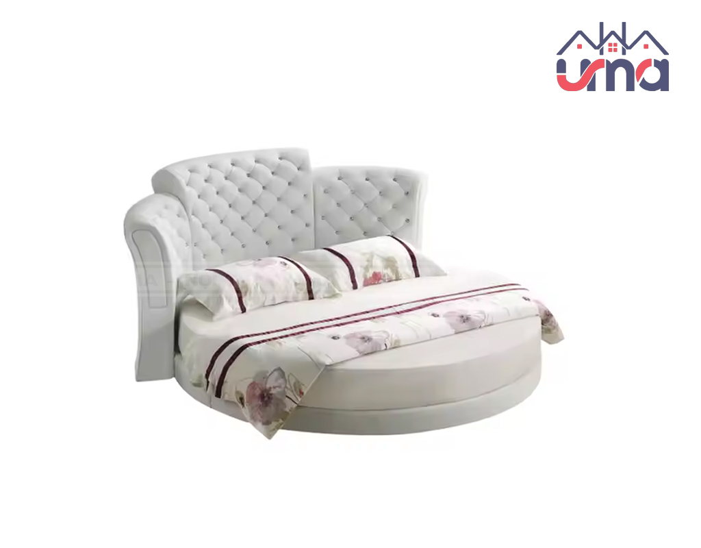 Giường Tròn Kiểu Tân Cổ Điển Đẹp Mắt GNT005 - UMA