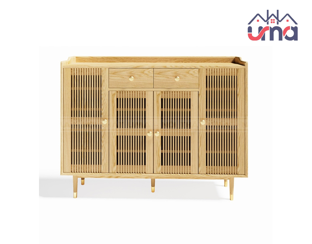 Tủ Giày Dép Gỗ Sồi Nhiều Ngăn Đa Năng TGDEP006 - UMA