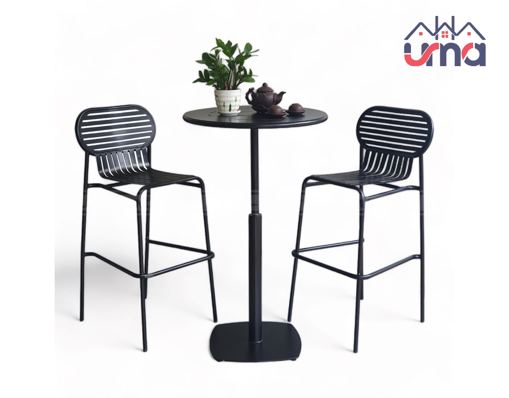 Combo Bàn Bar Sắt Hiện Đại BB010 - Nội Thất UMA