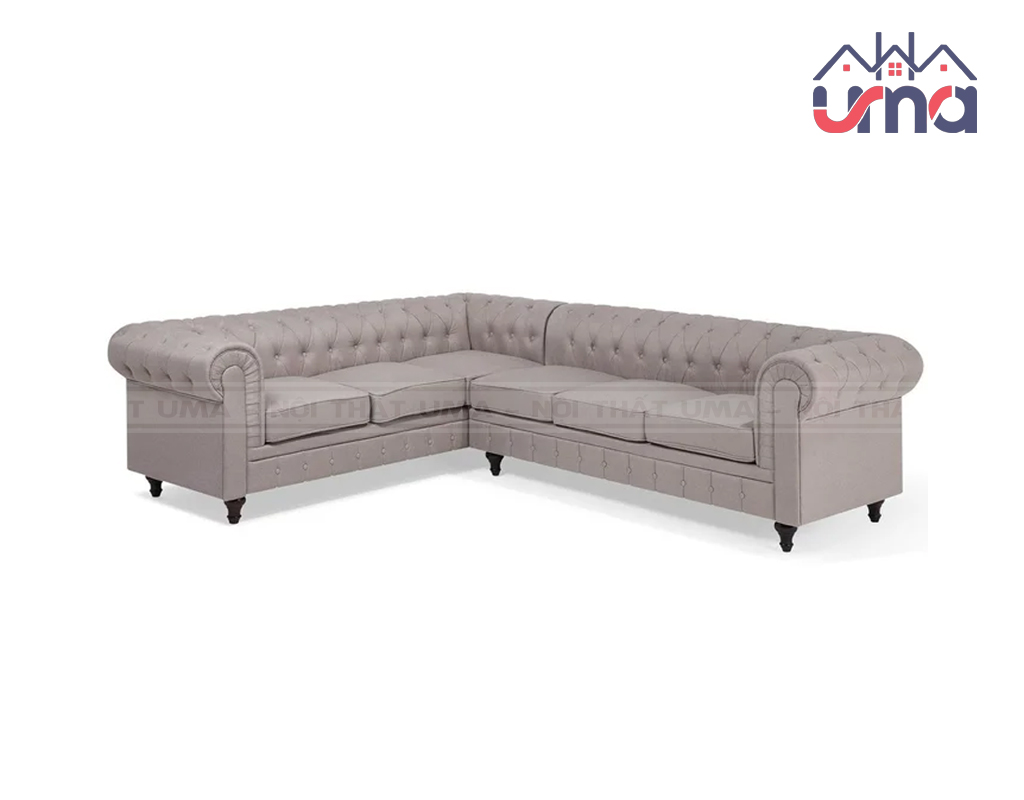 Sofa Góc Bọc Đệm Cao Cấp SF066 - Nội Thất UMA