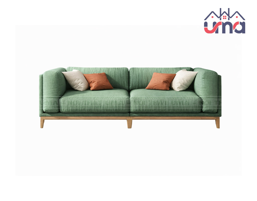 Sofa Nỉ Khung Gỗ Tự Nhiên Sang Trọng SFN004 - UMA