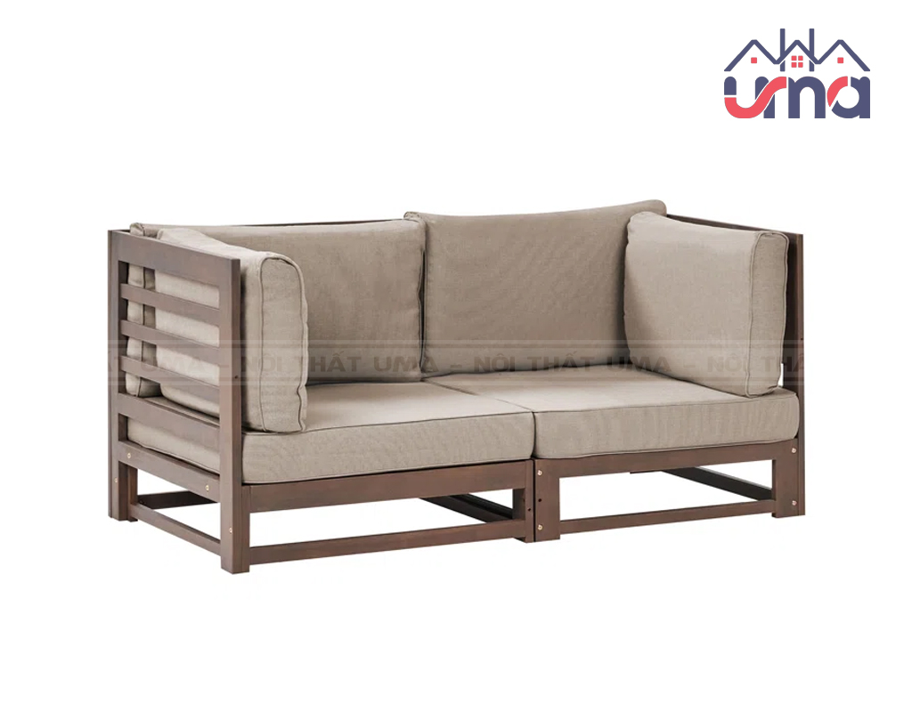 Sofa Gỗ Cao Cấp SF051 - Nội Thất UMA