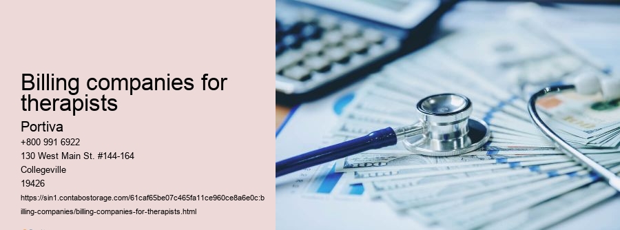 billing companies for therapists