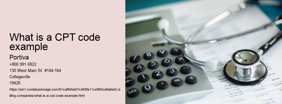 What is a CPT code example