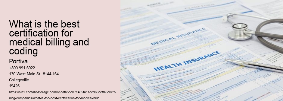 What is the best certification for medical billing and coding