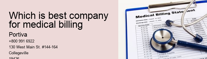 Which is best company for medical billing