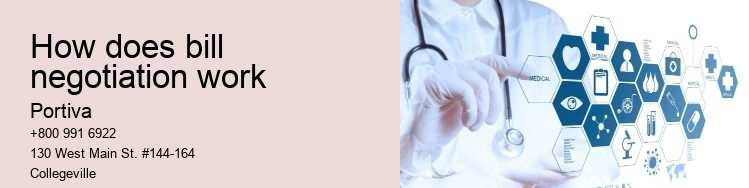 How does bill negotiation work