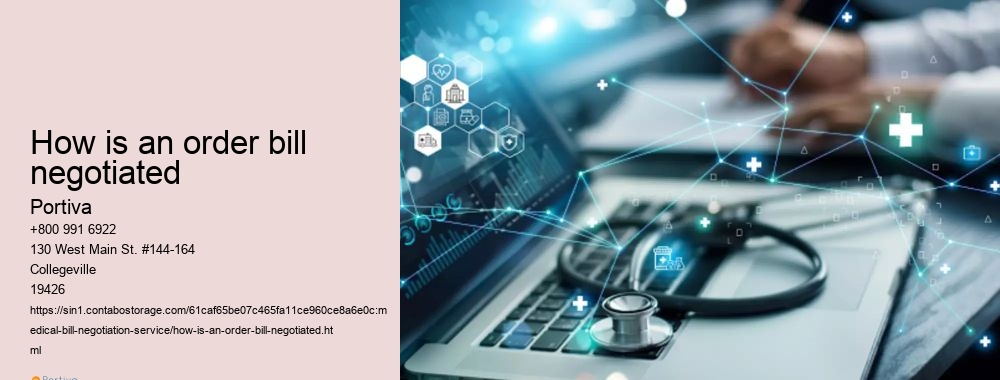 How is an order bill negotiated