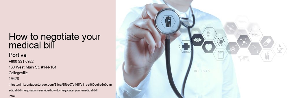 how to negotiate your medical bill