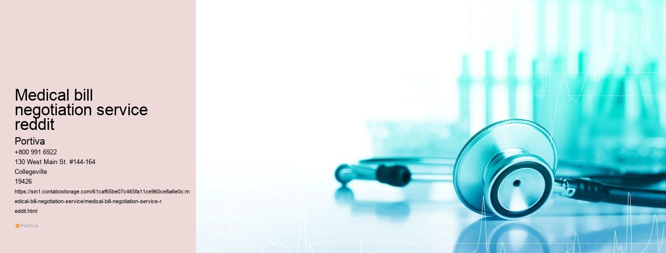 medical bill negotiation service reddit