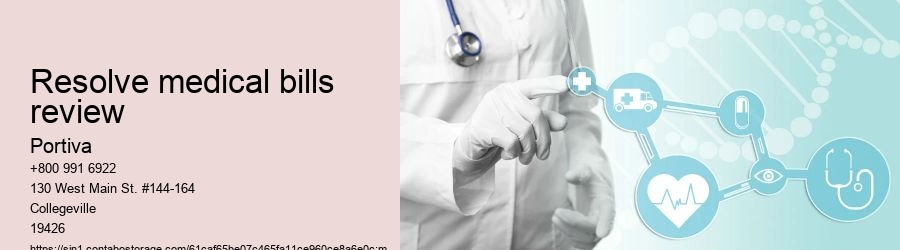 resolve medical bills review