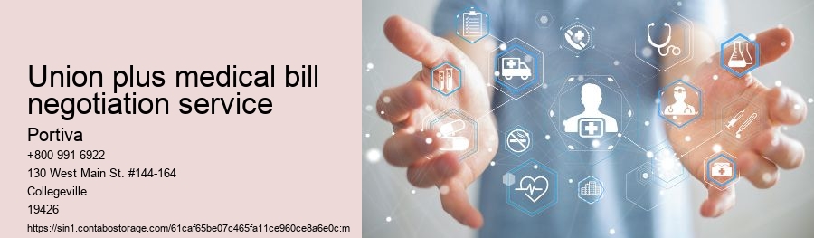 union plus medical bill negotiation service