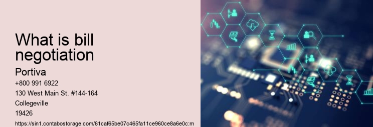 what is bill negotiation