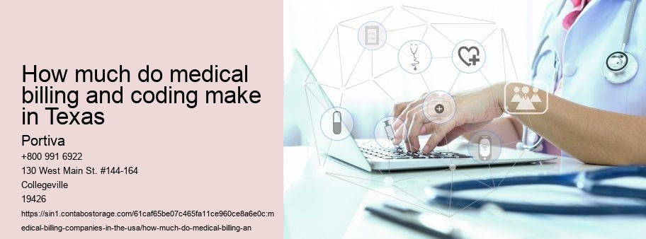 How much do medical billing and coding make in Texas
