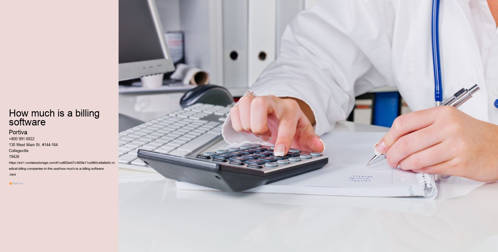 How much is a billing software