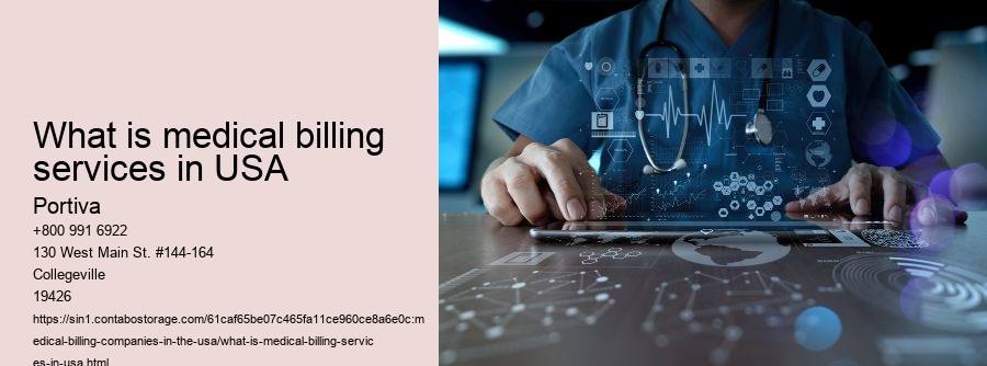 What is medical billing services in USA